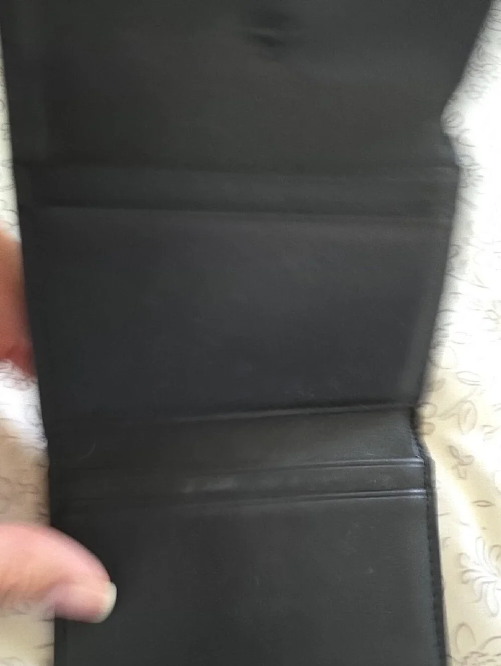 MCM Tracy Trifold Mini Leather Wallet